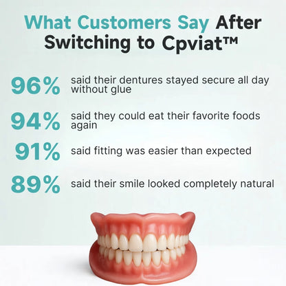 ✨Ends Today: 70% OFF! Cpviat™⏰ Custom-Fit Full Functional Dentures Make you more confident